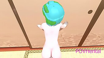 Bản Nhái Hentai Với Earth-Chan 18 Tuổi Trong Tư Thế Misionary